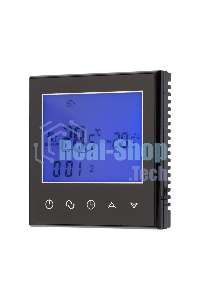 Терморегулятор с сенсорными кнопками Rexant R150 Wi-Fi черный