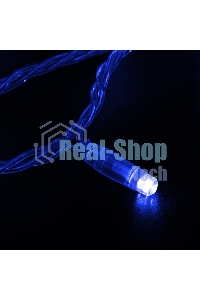 Гирлянда Neon-night Нить 10м, постоянное свечение, прозрачный ПВХ, 230В, синий
