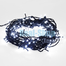 Гирлянда светодиодная универсальная 200 LED БЕЛЫЕ 20 метров, с контроллером