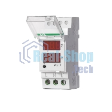 Указатель напряжения и тока WU-1 (однофазный; 0.5-63А 24-250В 40-60Гц 2 модуля; монтаж на DIN-рейке) F&F EA04.011.007