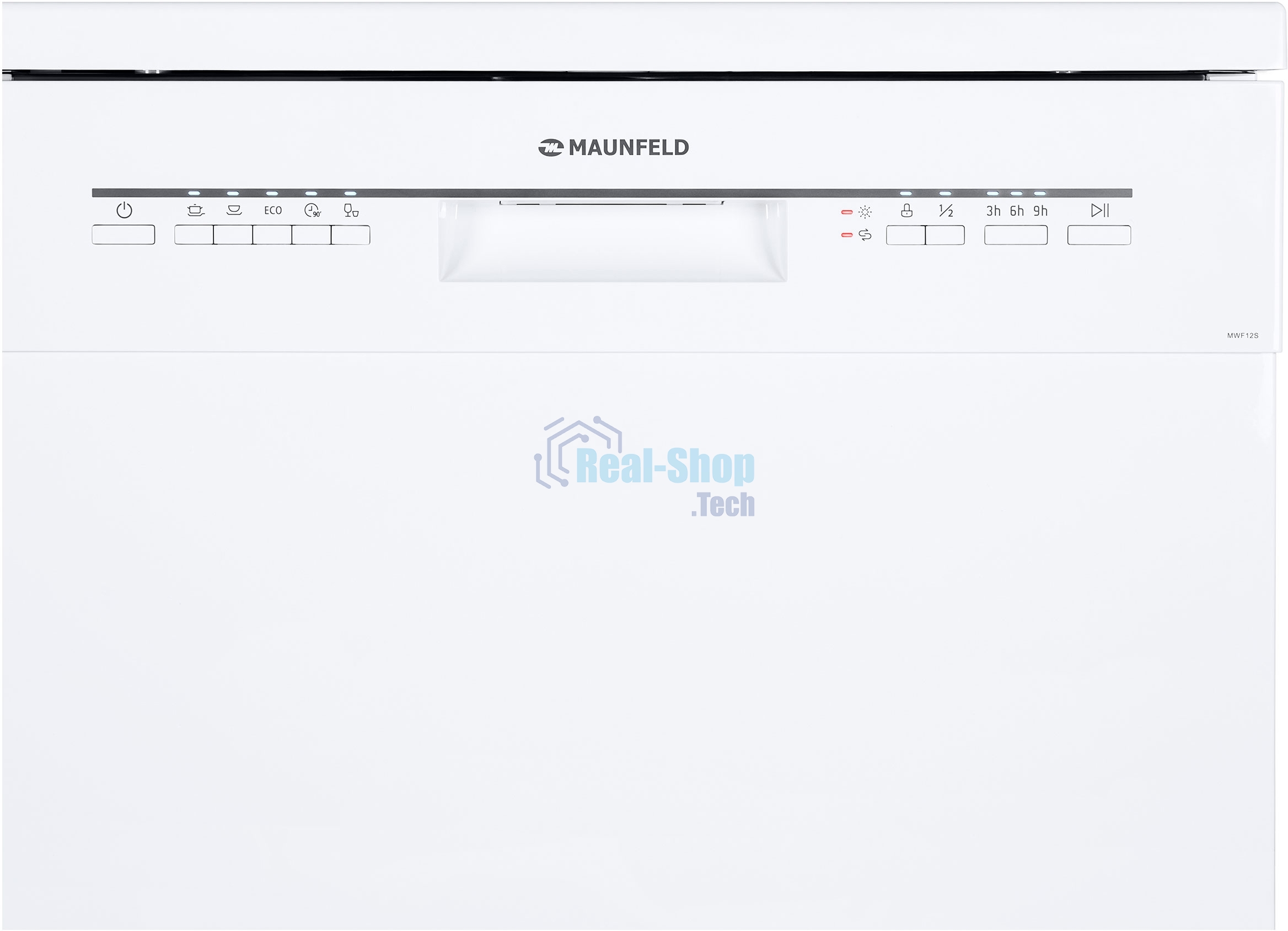 Посудомоечная машина Maunfeld MWF12S, белый, 59.8 см, 12 компл., 52 дБ, класс A+