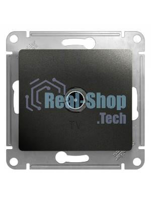 Механизм розетки TV Glossa 1DB оконечной антрацит SchE GSL000791