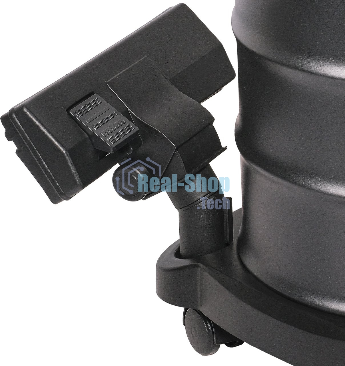 Пылесос профессиональный Bort BSS-1530 черный, 300/1500 Вт, уборка влажная/сухая, пылесборник мешок/контейнер 30л