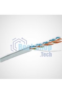 Кабель UUTP4-C5E-S24-IN-LSZH-GY-305 витая пара неэкранированная U/UTP категория 5e 4 пары (24 AWG) одножильный(solid) LSZH нг(A)-HF (-20град.C - +75град.C) сер. (уп.305м) Hyperline 42045