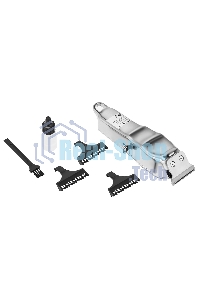 Машинка для стрижки Hyundai H-HC7111 серебристый/черный 3Вт (насадок в компл:3шт)