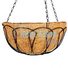 Кашпо подвесное Palisad, с кокосовой корзиной, диаметр 30 см