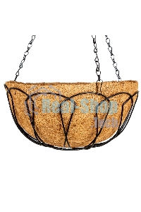 Кашпо подвесное Palisad, с кокосовой корзиной, диаметр 30 см