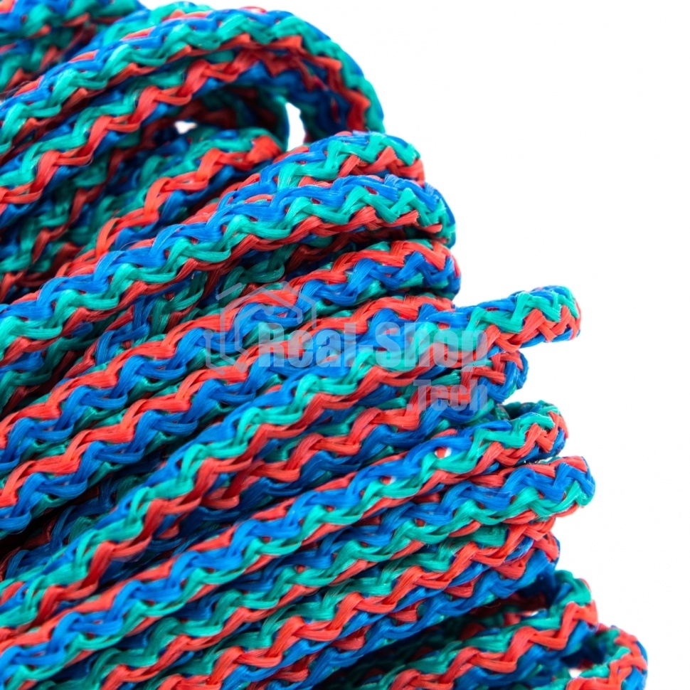 Шнур бельевой полипропиленовый с сердечником, 5 мм L 25 м, цветной, HomePalisad