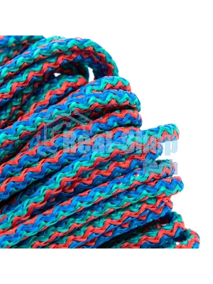 Шнур бельевой HomePalisad полипропиленовый с сердечником, 5 мм L 25 м, цветной