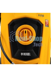 Моечная машина высокого давления Denzel R-170D, 2000 Вт, 170 бар, 360 л/ч, с барабаном