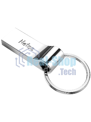 Флешка USB Netac U275 (NT03U275N-016G-20SL), 16Gb, USB 2.0, R/W 50/15, серебристый