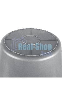 Ведро строительное Matrix пластмассовое 12 л, ударопрочное, обрезиненная ручка