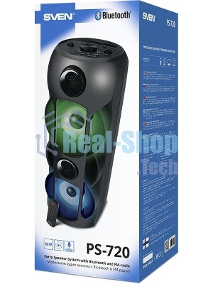 Мобильные колонки Sven PS-720 2.0 черные