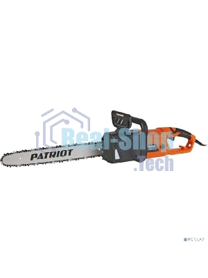 Пила цепная электрическая Patriot ES 2618, 2.5кВт,18' шина, продольный двигатель, плавный пуск, бесключевая натяжка цепи