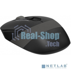 Мышь беспроводная A4Tech Fstyler FG10 черный/серый, 2000 dpi, радиоканал, USB, кнопки - 4
