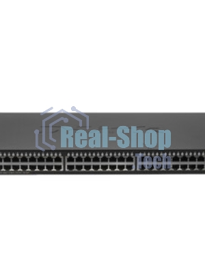 Коммутатор D-Link DGS-1250-52XMP/A1A, L2 Smart Switch with 48 10/100/1000Base-T ports and 4 10Gbase-X SFP+ ports (48 PoE ports 802.3af/802.3at (30 W), PoE Budget 370W).16K Mac address, 802.3x Flow Control, 4K