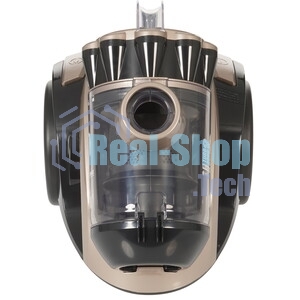 Пылесос Eurostek EVC-3002 черный/бежевый, 400/2200 Вт, уборка сухая, пылесборник контейнер 2.5 л