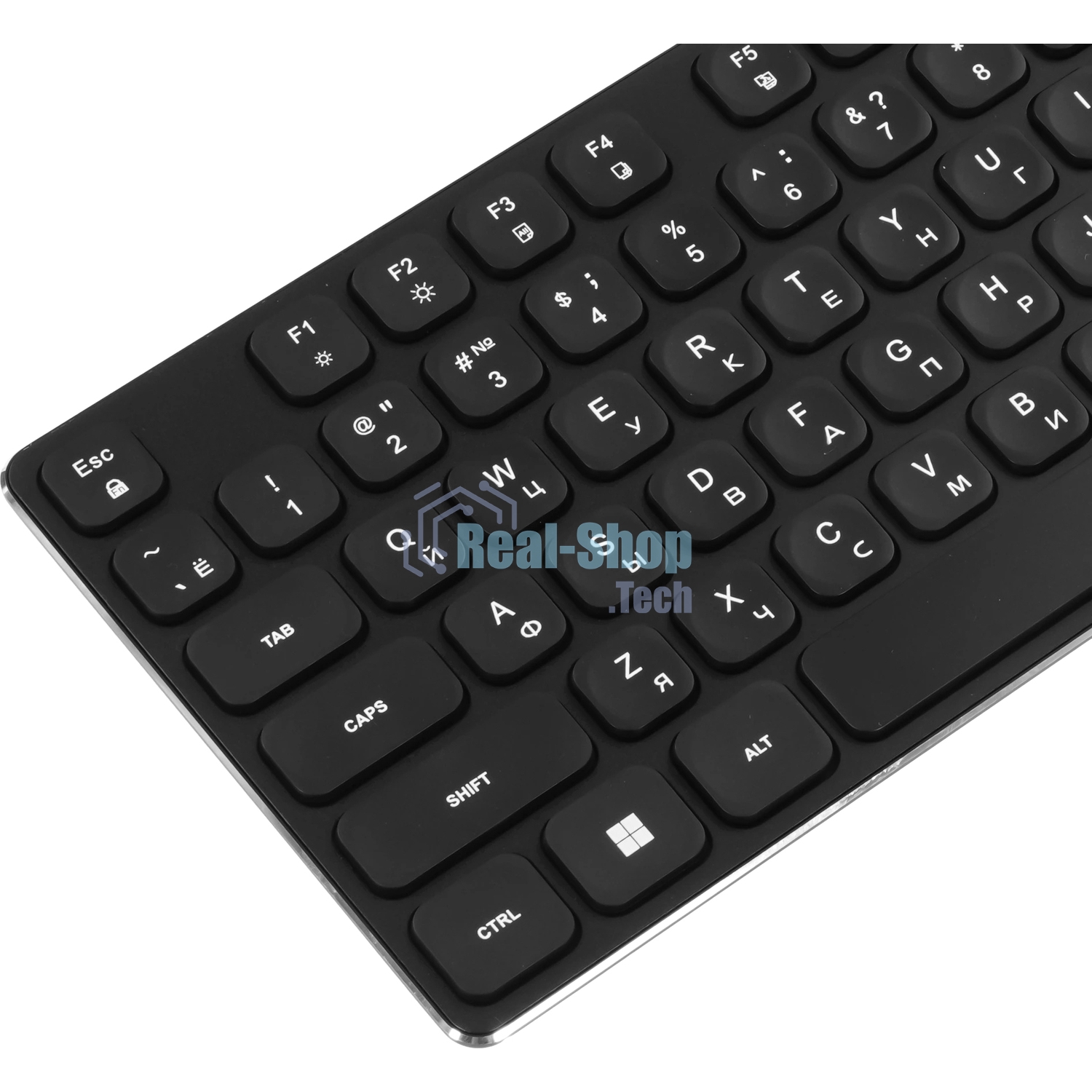 Комплект клавиатура+мышь MSI Forge K210 Combo беспроводной, USB, 1600 DPI, чёрный