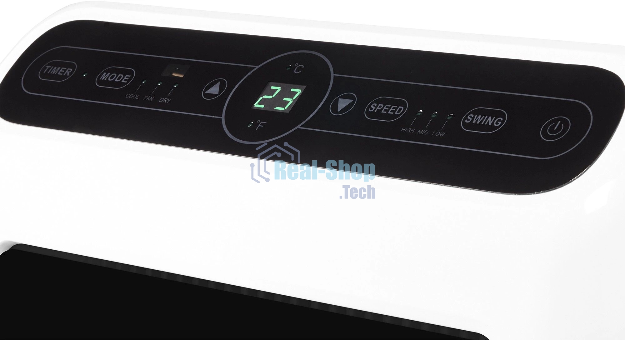 Кондиционер мобильный Ballu Aura BPAC-09 CP/N1_24Y 9000 BTU, 24 м², 50 дБ, охлаждение, осушение, белый