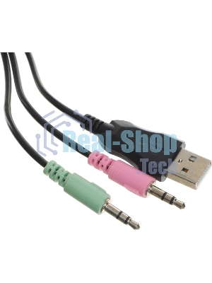 Комплект клавиатура+мышь Defender Tor MHP-127 проводной, USB, 3200 DPI, чёрный