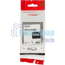 Картридж струйный Canon PFI-107MBK (6704B001) черный матовый (130 мл) для Canon iP F680/685/780/785