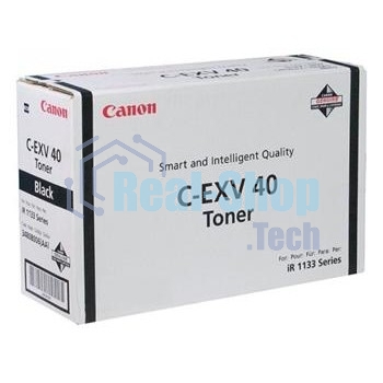 Картридж лазерный Canon C-EXV40 TONER BK EURC-EXV40 3480B006 черный (6000стр.) для Canon iR1133/1133A/1133iF