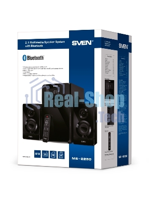 Акустическая система SVEN AC MS-2250, черный (80Вт, FM-тюнер, USB/SD, дисплей, ПДУ, Bluetooth)