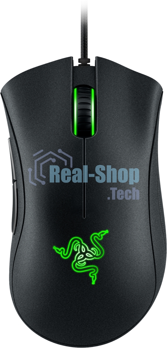 Мышь проводная Razer DeathAdder Essential черный, 6400 dpi, USB, кнопки - 5