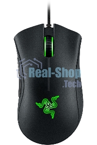 Мышь проводная Razer DeathAdder Essential черный, 6400 dpi, USB, кнопки - 5