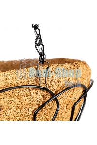 Кашпо подвесное Palisad, с кокосовой корзиной, диаметр 30 см