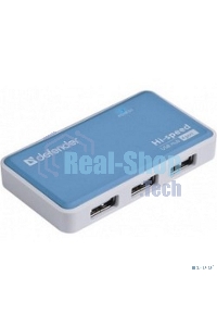 USB-концентратор Defender USB QUADRO POWER