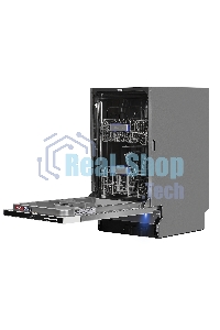 Встраиваемая посудомоечная машина Maunfeld MLP-082D Light Beam, серебристый, 44.8 см, 9 компл., 49 дБ, класс A++