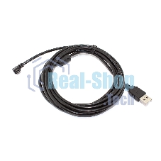 Кабель USB Type A на Mini USB угол вправо 3 м