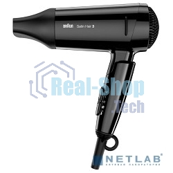 Фен Braun HD350 черный 1600Вт