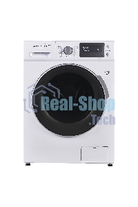 Стирально-сушильная машина Maunfeld MFWM1586WHS белая, загрузка фронтальная 8 кг, 1200об/мин, класс А