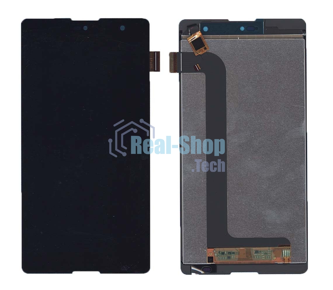 Дисплей для Micromax Canvas Fire 5 Q386 черный