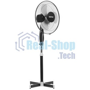 Вентилятор Centek CT-5015 чёрный, напольный, 40 Вт, 3 скорости, 43 см