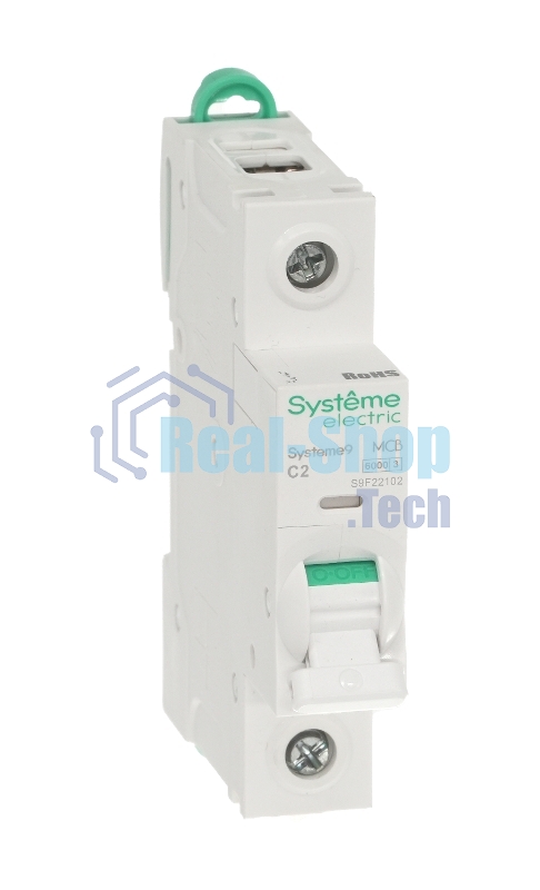 Выключатель автоматический 1П 2А характеристика C 6кA 230В Systeme Electric Systeme9 (кратно 1)
