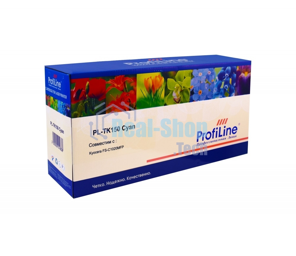 Картридж лазерный ProfiLine PL-TK-150C для принтеров Kyocera Mita FS-C1020MFP/FS-C1020MFP Plus/FS-C1020MFPe Голубой 6000 копий
