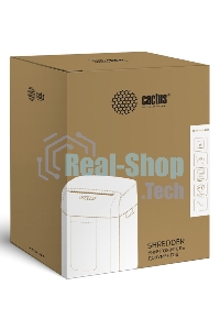 Шредер Cactus CS-SH-15-30-2X15 (секр.P-5)/фрагменты/15лист./30лтр./скобы