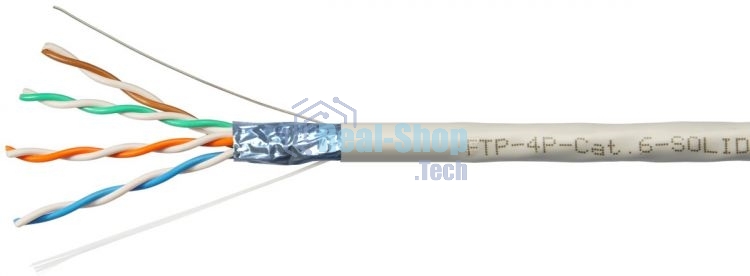 Кабель NEOMAX NM20601 Кабель FTP cat.6, 4 пары, (305м) 0.51 мм