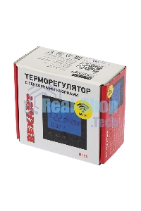 Терморегулятор с сенсорными кнопками Rexant R150 Wi-Fi черный