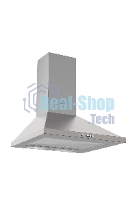 Вытяжка каминная Elikor Оптима 50Н-400-К3Л нержавеющая сталь, 50 см, 400 куб. м/ч, 55 дБ