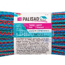 Шнур бельевой полипропиленовый с сердечником, 5 мм L 25 м, цветной, HomePalisad