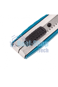 Нож Gross 195 мм, метал.корпус, выдв. сегм. лезвие 25 мм (SK-5), метал. напр-щая, клипса для ремня