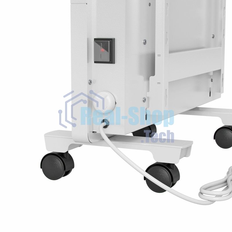 Конвектор MTX КМ-1000.1 белый, 1000 Вт, 15 м2, термостат