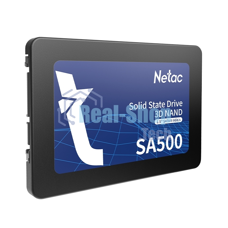 Накопитель SSD Netac SA500, 2Tb, SATA III, 2.5