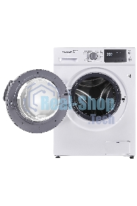 Стирально-сушильная машина Maunfeld MFWM1586WHS белая, загрузка фронтальная 8 кг, 1200об/мин, класс А