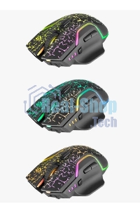 Мышь беспроводная Defender Oneshot GM-067 черный, 3200 dpi, радиоканал, USB, кнопки - 7