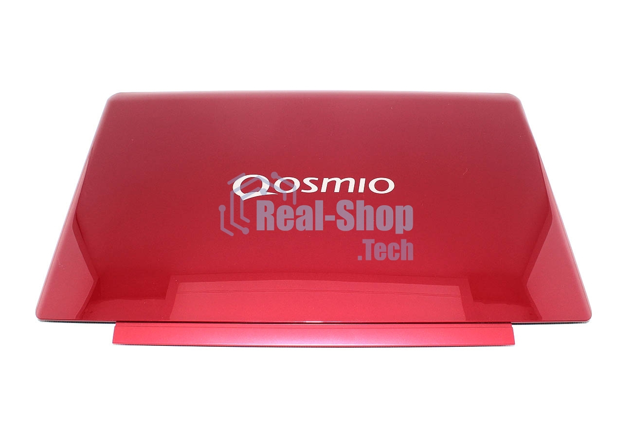 Крышка матрицы для Toshiba Qosmio F60 красная